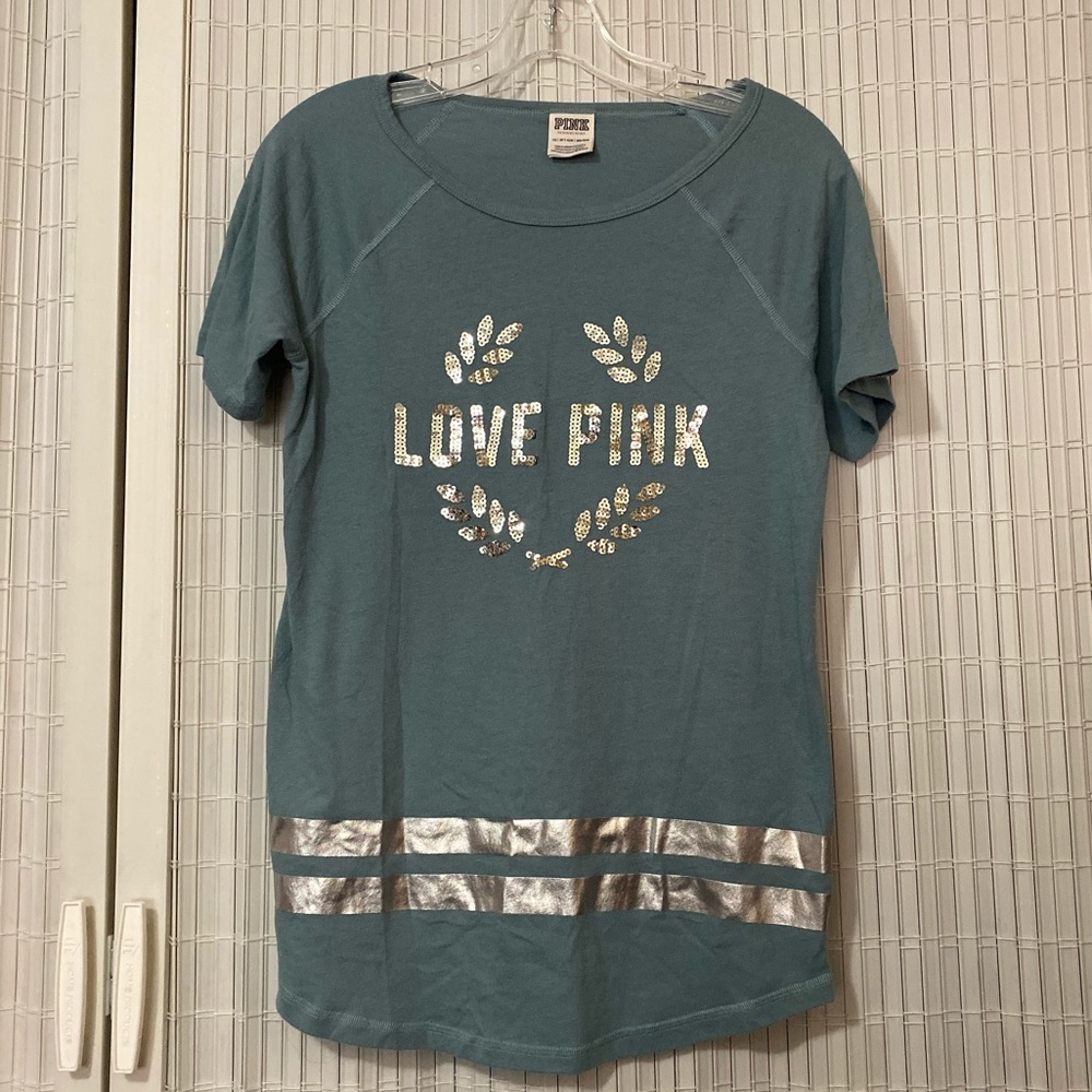 Victoria’s Secret PINK Sequin Tee